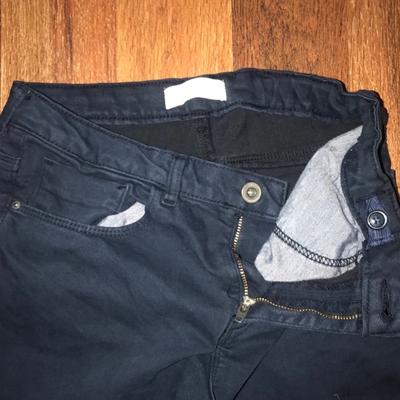 Zara girls casual collection navy skinny 13/14 - Picture 4 of 10